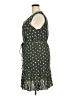 Ann Taylor LOFT 100% Rayon Stars Green Casual Dress Size XXL Petite - photo 5