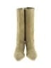 Loeffler Randall 100% Leather Ivory Boots Size 10 - photo 2
