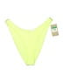 Nike Solid Yellow Swimsuit Bottoms Size XL - photo 1