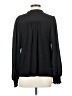 Ann Taylor LOFT 100% Polyester Black Long Sleeve Blouse Size S - photo 2