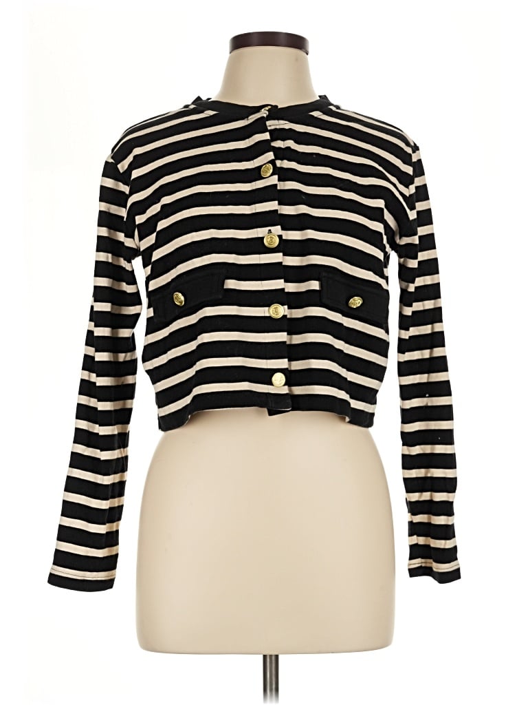 Pre-owned Mng Cardigan Sweater In Black