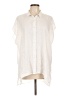 Neiman Marcus White Ivory Short Sleeve Blouse Size L - photo 1