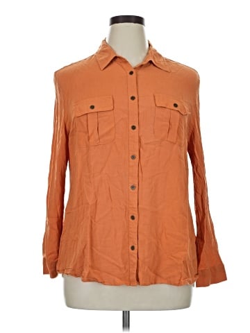 Great Northwest Indigo Long Sleeve Button-Down Shirt (view 1)