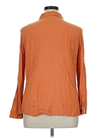 Great Northwest Indigo Long Sleeve Button-Down Shirt (view 2)