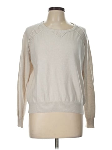 Opaque Cashmere Pullover Sweater (view 1)