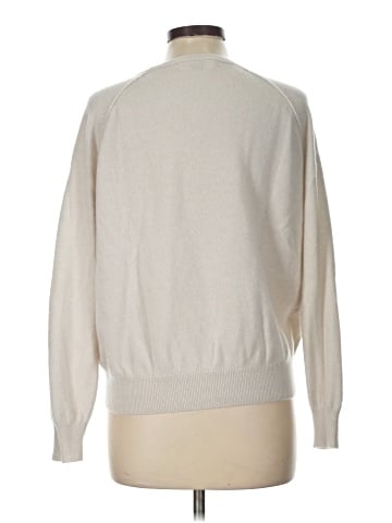 Opaque Cashmere Pullover Sweater (view 2)