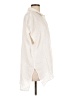 Neiman Marcus White Ivory Short Sleeve Blouse Size L - photo 4