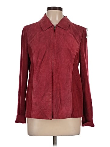 Coldwater Creek Leather Jacket (view 1)