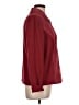 Coldwater Creek 100% Leather Burgundy Leather Jacket Size L - photo 4