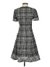DKNY Plaid Gray Casual Dress Size 2 - photo 2