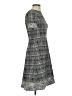 DKNY Plaid Gray Casual Dress Size 2 - photo 4