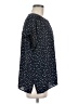 Ann Taylor 100% Polyester Stars Black Short Sleeve Blouse Size M - photo 4