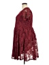 Torrid Burgundy Cocktail Dress Size 2X Plus (2) - photo 5