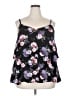 Torrid 100% Polyester Black Sleeveless Blouse Size 2X (2) - photo 1
