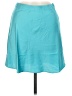 J.Crew 100% Polyester Solid Teal Casual Skirt Size XS - photo 1