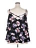 Torrid 100% Polyester Black Sleeveless Blouse Size 2X (2) - photo 2