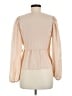 LoveRiche 100% Polyester Tan Long Sleeve Blouse Size M - photo 2