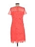 Donna Ricco 100% Polyester Orange Cocktail Dress Size 8 - photo 2