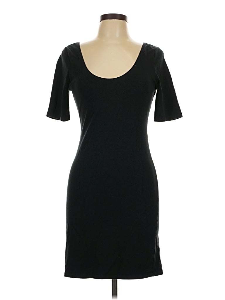 Pre-owned Xhilaration Casual Dress In Black
