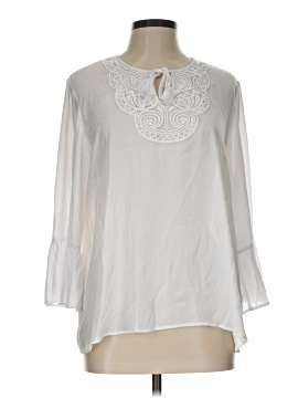 JM Collection 3/4 Sleeve Blouse (view 1)