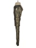 Alice + Olivia Metallic Gold Cargo Pants Size 2 - photo 5