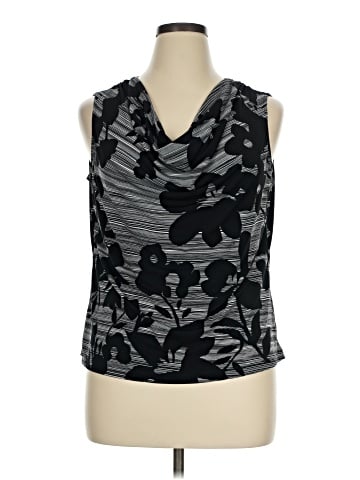 Evan Picone Sleeveless Blouse (view 1)