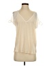 TOBI 100% Polyester Ivory Sleeveless T-Shirt Size S - photo 1