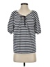 J.Crew Blue Short Sleeve Henley Size XS - photo 1
