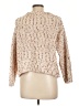 Grey Collective 100% Polyester Tweed Tan Pullover Sweater Size L - photo 2