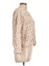 Grey Collective 100% Polyester Tweed Tan Pullover Sweater Size L - photo 4