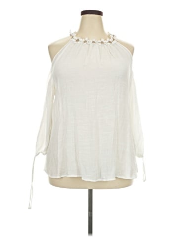 Unique Spectrum 3/4 Sleeve Blouse (view 1)