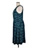 Lands' End Paisley Teal Casual Dress Size 1X - photo 5