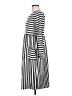 Orange Creek Stripes Gray Casual Dress Size M - photo 5