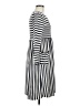 Orange Creek Stripes Gray Casual Dress Size M - photo 4