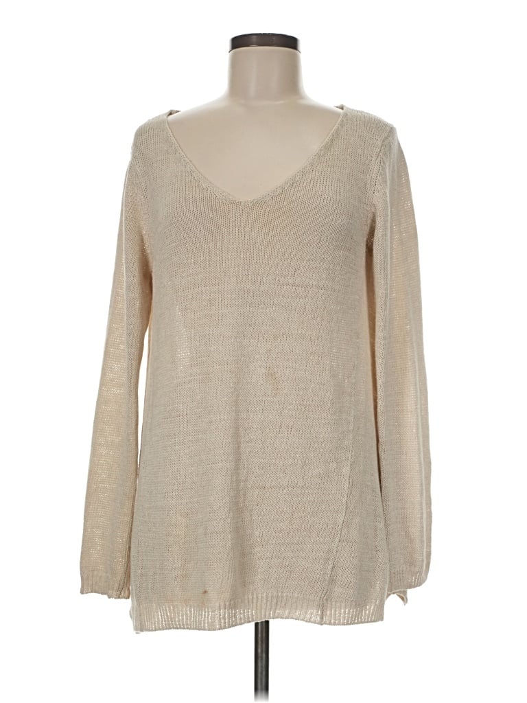 Pre-owned Vince Pullover Sweater In Tan