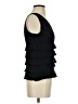 Studio M Black Sleeveless Blouse Size S - photo 4