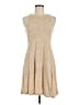 Athleta Tweed Tan Cocktail Dress Size M - photo 1
