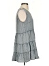Solitaire 100% Rayon Gray Casual Dress Size S - photo 4
