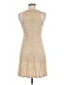Athleta Tweed Tan Cocktail Dress Size M - photo 2
