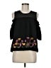 Blue Rain Black Sleeveless Blouse Size M - photo 1