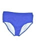 Lands' End Color Block Blue Swimsuit Bottoms Size 14 - photo 1