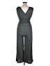 Lascana 100% Viscose Solid Gray Jumpsuit Size 12 - photo 2