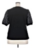 CeCe Polka Dots Black Short Sleeve T-Shirt Size 2X - photo 2
