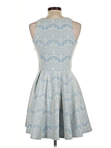 Aqua Cocktail Dress (view 2)