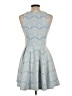Aqua Hearts Blue Cocktail Dress Size L - photo 2