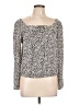 Express 100% Rayon Ivory Long Sleeve Blouse Size L - photo 1