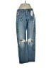 Levi's 100% Cotton Paisley Blue Jeans Size 27 waist - photo 1