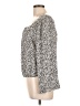 Express 100% Rayon Ivory Long Sleeve Blouse Size L - photo 5