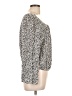Express 100% Rayon Ivory Long Sleeve Blouse Size L - photo 4