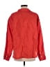 H&M Red 3/4 Sleeve Button-Down Shirt Size M - photo 2